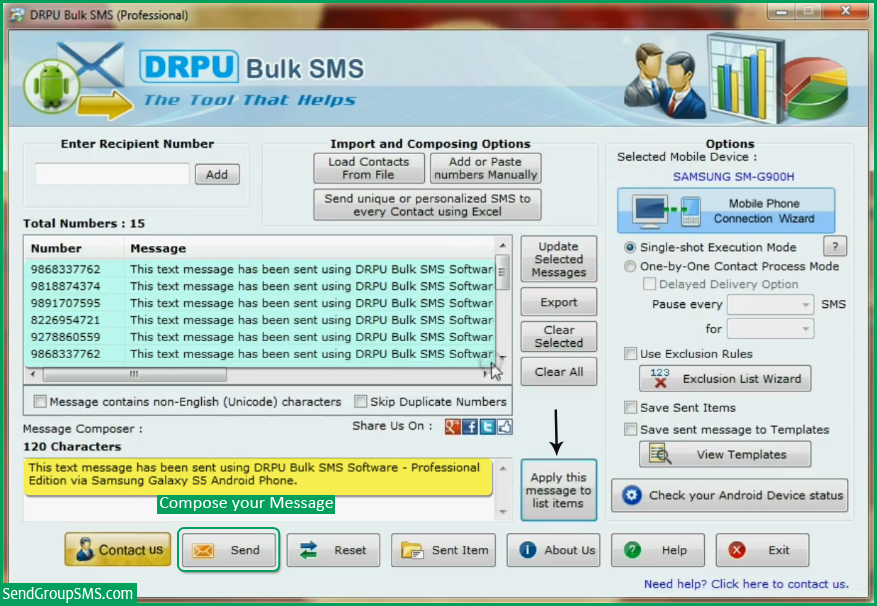 drpu bulk sms review